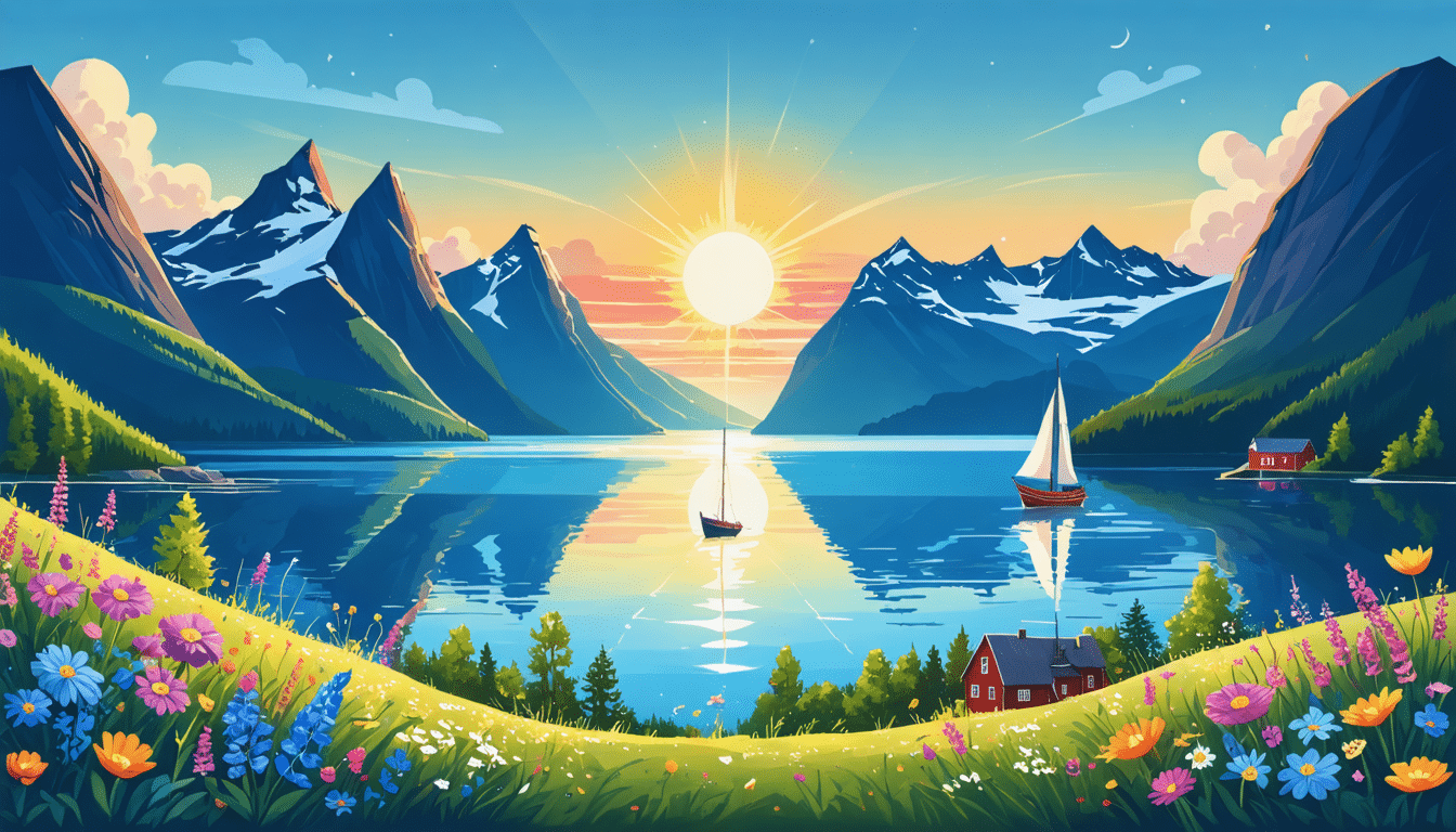 découvrez le moment idéal pour admirer le fascinant soleil de minuit en norvège. profitez des nuits éclairées par le soleil et plongez dans une expérience inoubliable au cœur des paysages nordiques.
