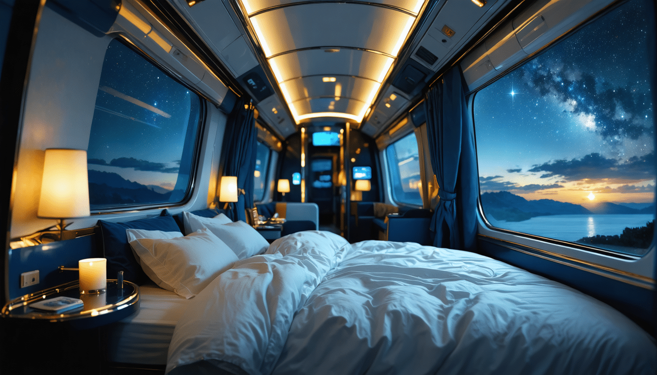 découvrez les avantages des voyages en train de nuit alliant sécurité et confort. ce guide complet vous explique tout ce que vous devez savoir pour profiter d'une expérience unique, de l'embarquement aux conseils pratiques pour un sommeil reposant durant votre trajet.