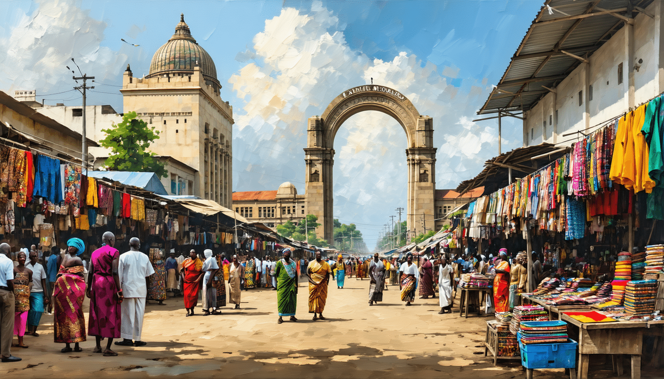 découvrez accra, la capitale dynamique du ghana, en une journée riche en culture, histoire et saveurs. explorez les marchés colorés, visitez des monuments emblématiques et savourez la délicieuse cuisine locale dans une ville où tradition et modernité se rencontrent.