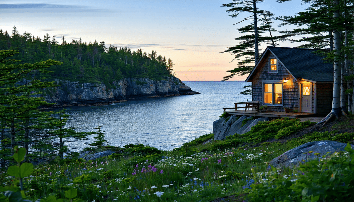 découvrez une perle artistique sur les côtes du maine, proche du parc national d'acadia. profitez d'une escapade parfaite pour un séjour tranquille et douillet, alliant nature et créativité.