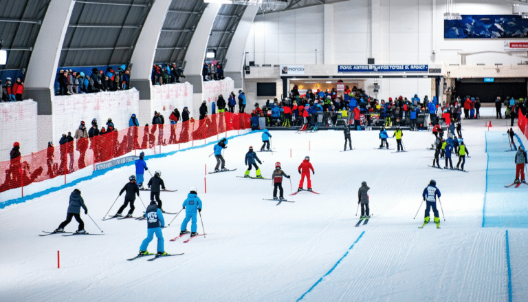 découvrez une station de ski idéale pour les débutants et ceux qui reprennent le sport. profitez de pistes intérieures adaptées, de tarifs avantageux et de simulateurs virtuels innovants pour une expérience inoubliable sur les neiges.