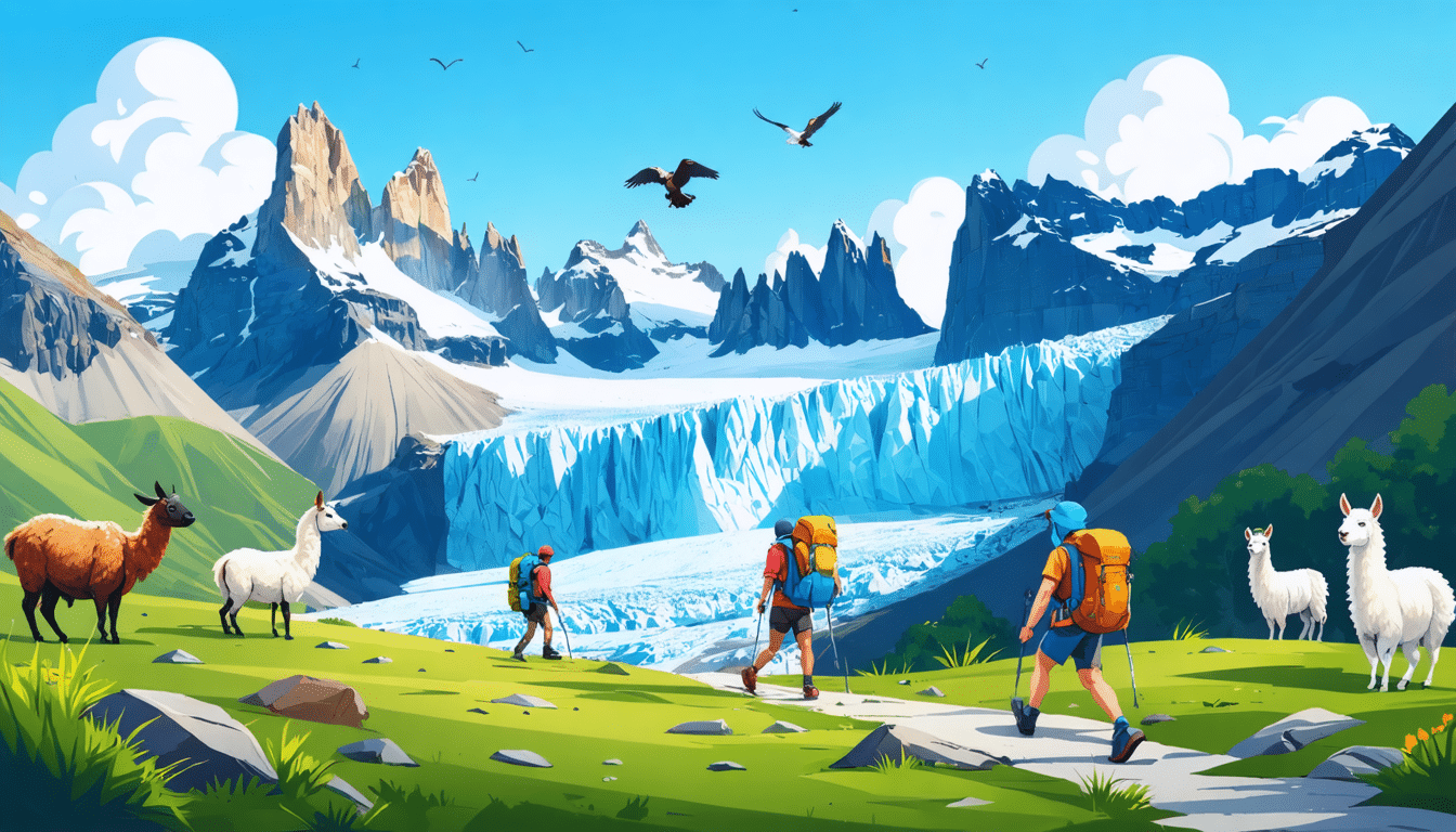 découvrez l'incroyable aventure du trekking en patagonie, à la rencontre des majestueux glaciers. vivez une odyssée inoubliable au cœur de cette terre sauvage, à la frontière de l'amérique du sud, où paysages époustouflants et nature préservée vous attendent.