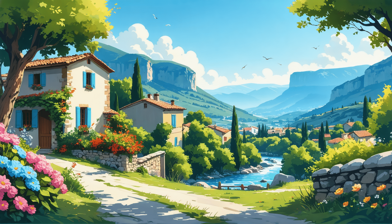 à deux heures de nice, plongez dans l'enchantement de ce village du verdon. découvrez un havre de paix aux paysages saisissants, parfait pour une escapade ressourçante.