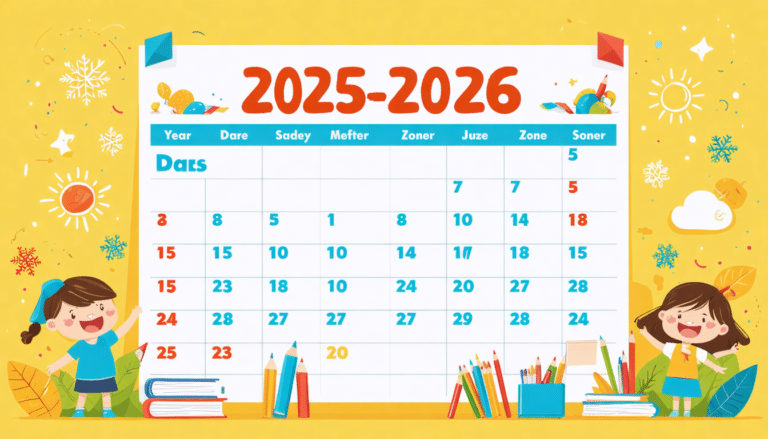 découvrez le calendrier des vacances scolaires pour l'année 2025-2026, organisé par zones. ne manquez aucune date clé et planifiez vos escapades et moments en famille en toute sérénité !