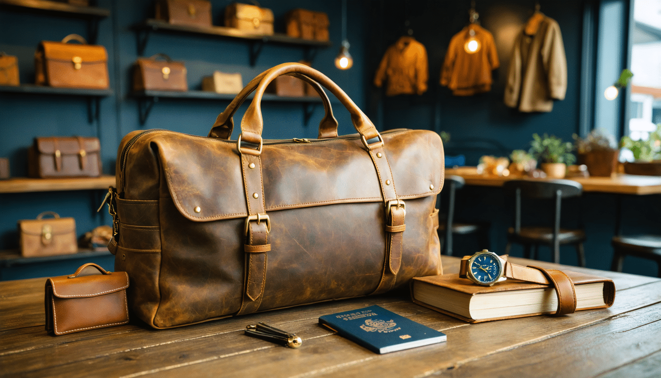 descubra los criterios esenciales para elegir la mejor bolsa de viaje en cuero para hombre. desde la calidad de los materiales hasta las funcionalidades prácticas, este artículo le guía para hacer la elección correcta y combinar estilo y funcionalidad para sus desplazamientos.