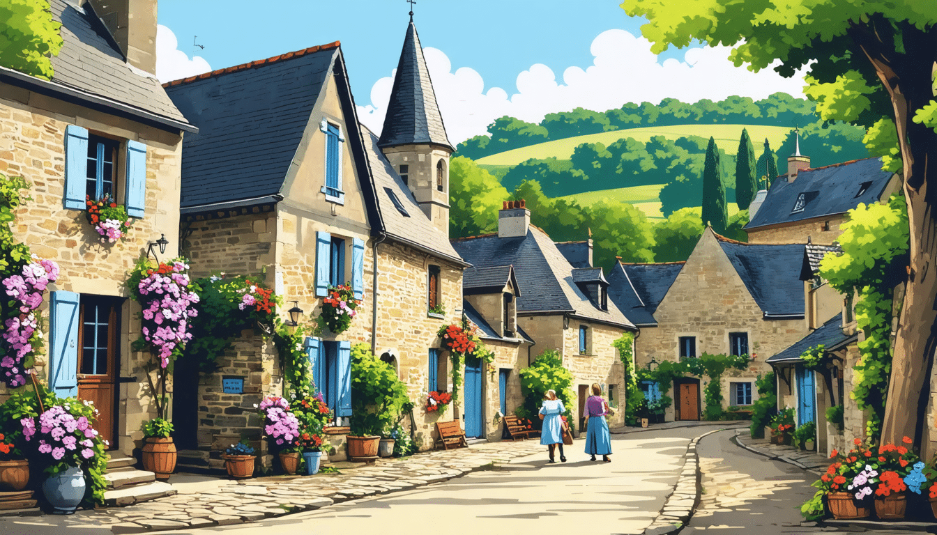 explorez un village médiéval normand enchanteur, à l'abri de la foule, situé à moins de 100 km de paris. découvrez son patrimoine préservé et son ambiance authentique, loin des sentiers battus.