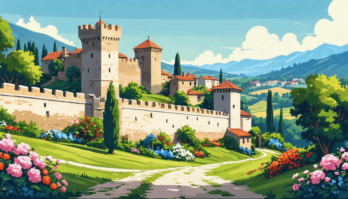 explorez une charmante cité médiévale, encerclée de remparts, située près de toulouse. classée parmi les plus beaux villages de france, elle vous invite à plonger dans son riche patrimoine historique et à profiter de son ambiance pittoresque.