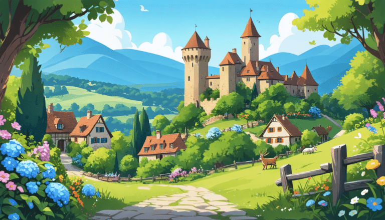 plongez au cœur de la dordogne et explorez un village pittoresque, véritable trésor caché, où se dresse l'un des plus majestueux châteaux de france. une expérience inoubliable vous attend dans ce cadre enchanteur!