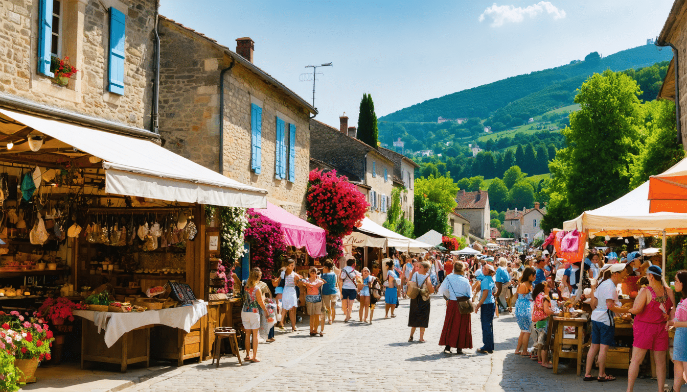 explorez l'un des villages les plus enchanteurs de france à travers 5 festivals incontournables qui séduisent chaque année 50 000 visiteurs. plongez dans l'ambiance festive et découvrez des traditions uniques au cœur de ce lieu magique.
