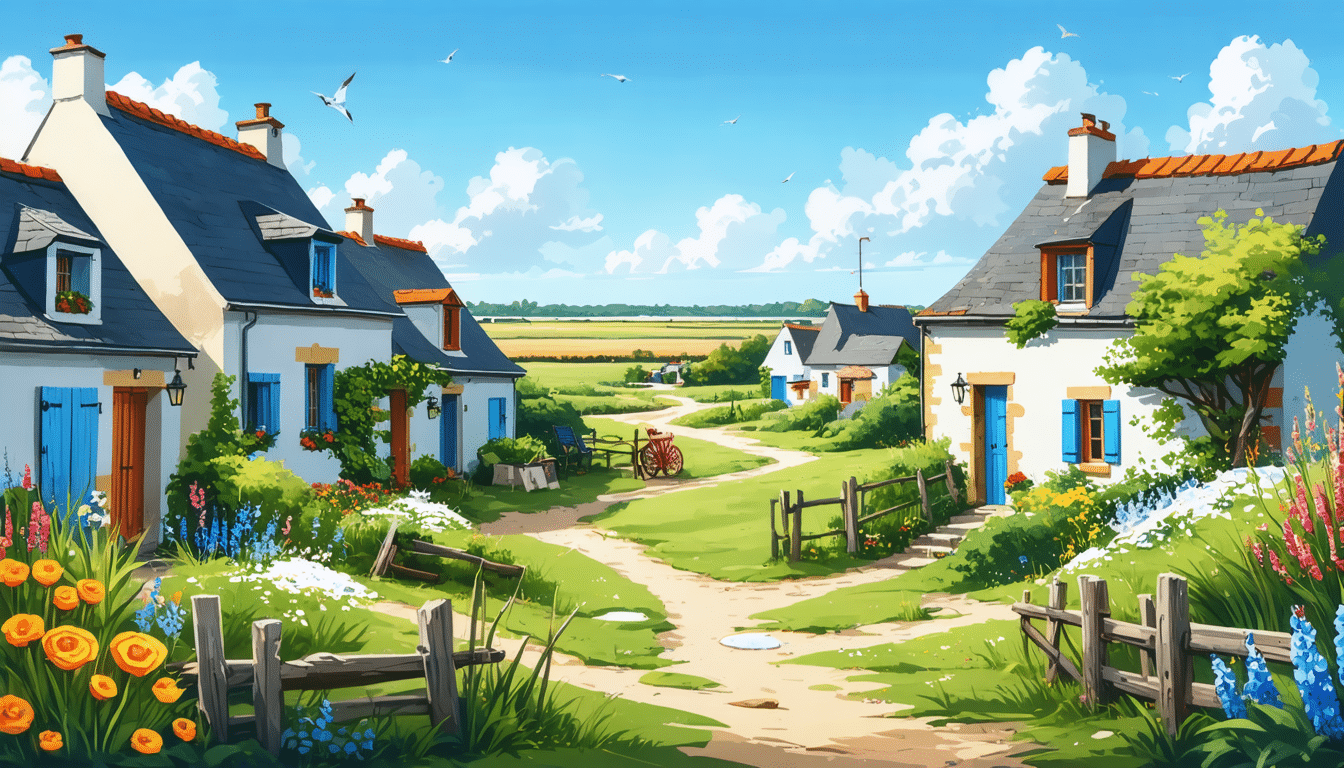 explorez un village pittoresque près de la rochelle, niché au cœur des marais salants. découvrez un trésor caché de france, où la beauté naturelle et le charme authentique se rencontrent pour une expérience inoubliable.