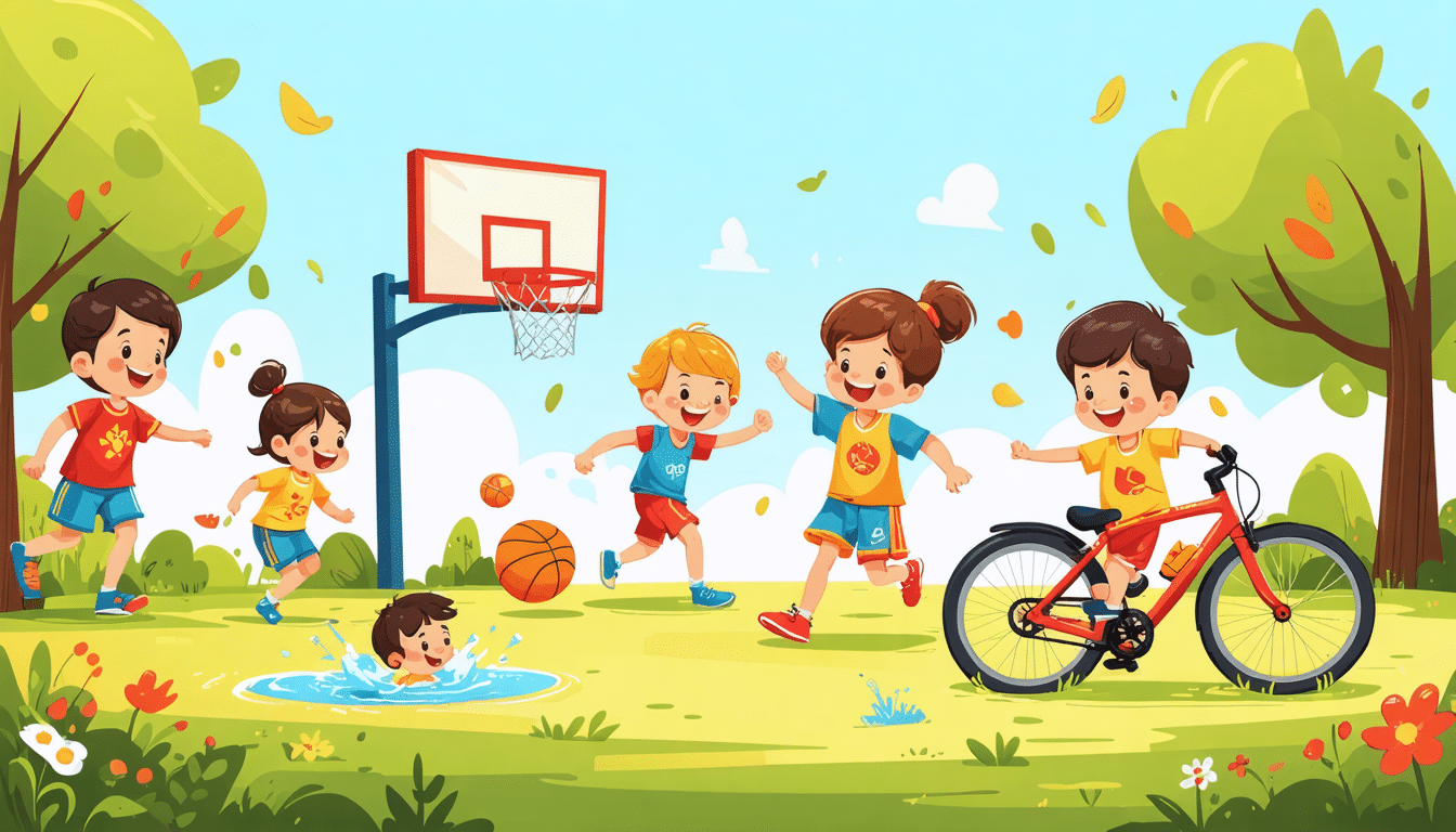 découvrez des activités sportives stimulantes et amusantes pour les enfants à vitry-le-françois pendant toutes les vacances scolaires. offrez-leur l'occasion de s'amuser tout en développant leurs compétences physiques dans un environnement convivial et sécurisé.