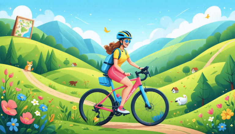partez à l'aventure avec géraldine, votre experte en séjours cyclistes ! explorez des paysages à couper le souffle et profitez d'un voyage à vélo sur mesure, conçu pour les amoureux de l'évasion. réveillez l'explorateur en vous !