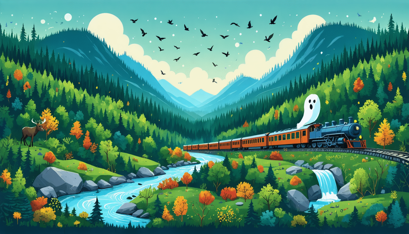 découvrez l'allagash, une région sauvage du maine, où rivières sinueuses rencontrent l'histoire fascinante des trains fantômes. embarquez pour une aventure inoubliable au cœur de la nature mystique et des paysages préservés.