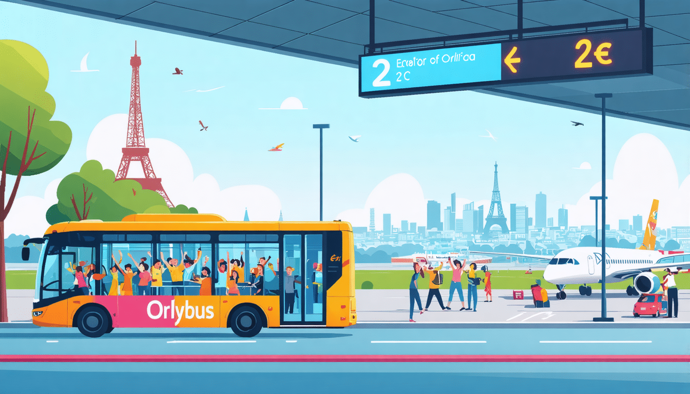 découvrez comment l'orlybus cède la place à une alternative économique pour accéder aux aéroports parisiens. profitez d'un trajet pour seulement 2 € au lieu de 13 € et simplifiez vos déplacements à moindre coût.