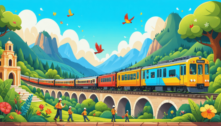 découvrez comment le mexique développe son réseau ferroviaire pour renforcer ses infrastructures de transport et stimuler l'économie. une initiative ambitieuse qui vise à connecter les régions et améliorer la mobilité.