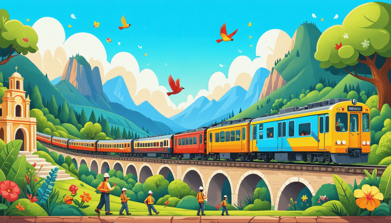 découvrez comment le mexique développe son réseau ferroviaire pour renforcer ses infrastructures de transport et stimuler l'économie. une initiative ambitieuse qui vise à connecter les régions et améliorer la mobilité.