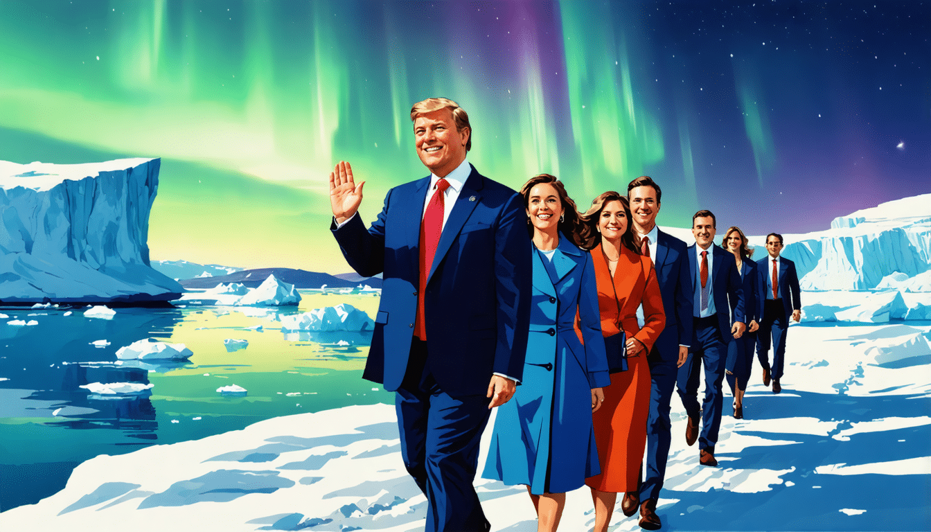 découvrez le voyage du vice-président jd vance au groenland, accompagné de la deuxième dame et d'une délégation américaine. explorez les enjeux diplomatiques et environnementaux de cette visite qui souligne l'importance des relations entre les états-unis et le peuple groenlandais.