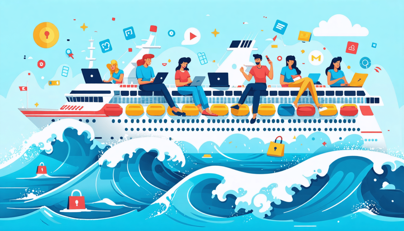découvrez l'importance d'investir dans un vpn pour sécuriser vos activités de streaming, de navigation et de shopping pendant vos croisières. protégez vos données, accédez à des contenus géobloqués et profitez d'une expérience en ligne sereine, où que vous soyez.