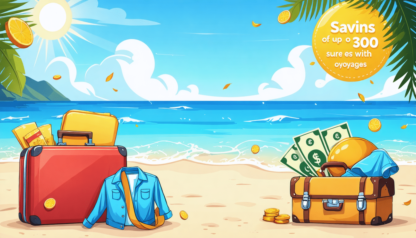découvrez comment ôvoyages vous permet de réaliser des économies exceptionnelles allant jusqu'à 300 euros sur votre escapade estivale. ne manquez pas cette occasion de voyager à prix réduit tout en profitant de vacances mémorables.