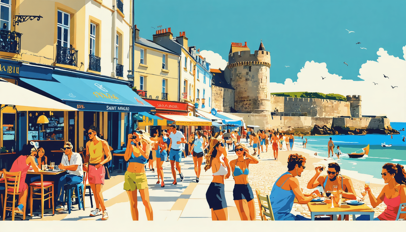 découvrez comment saint-malo connaît un afflux de vacanciers similaire à celui de février 2024, selon les dernières données de l'office du tourisme. plongez dans l'effervescence de cette destination bretagne prisée pour des vacances inoubliables.
