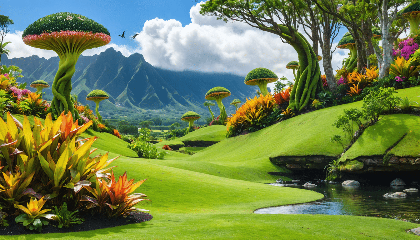 découvrez un parc méconnu d'hawaï, un véritable bijou luxuriant aux paysages extraterrestres, où la nature se dévoile dans toute sa splendeur. évasion garantie au cœur d'une biodiversité unique et d'une beauté naturelle à couper le souffle.