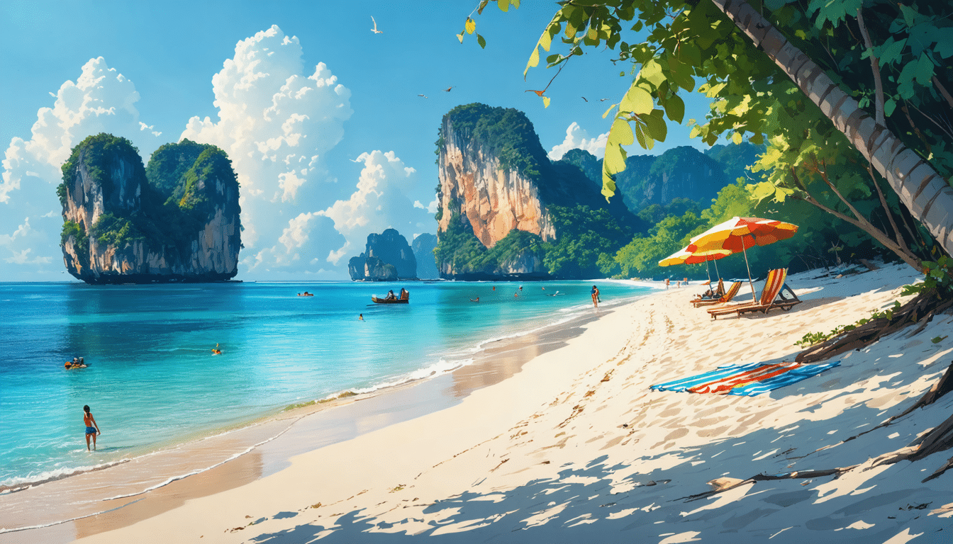 découvrez la plage thaïlandaise élue plus splendide d'asie : un véritable paradis terrestre avec ses eaux turquoise, son sable fin et ses paysages à couper le souffle. un endroit idéal pour se détendre et profiter de la beauté naturelle.