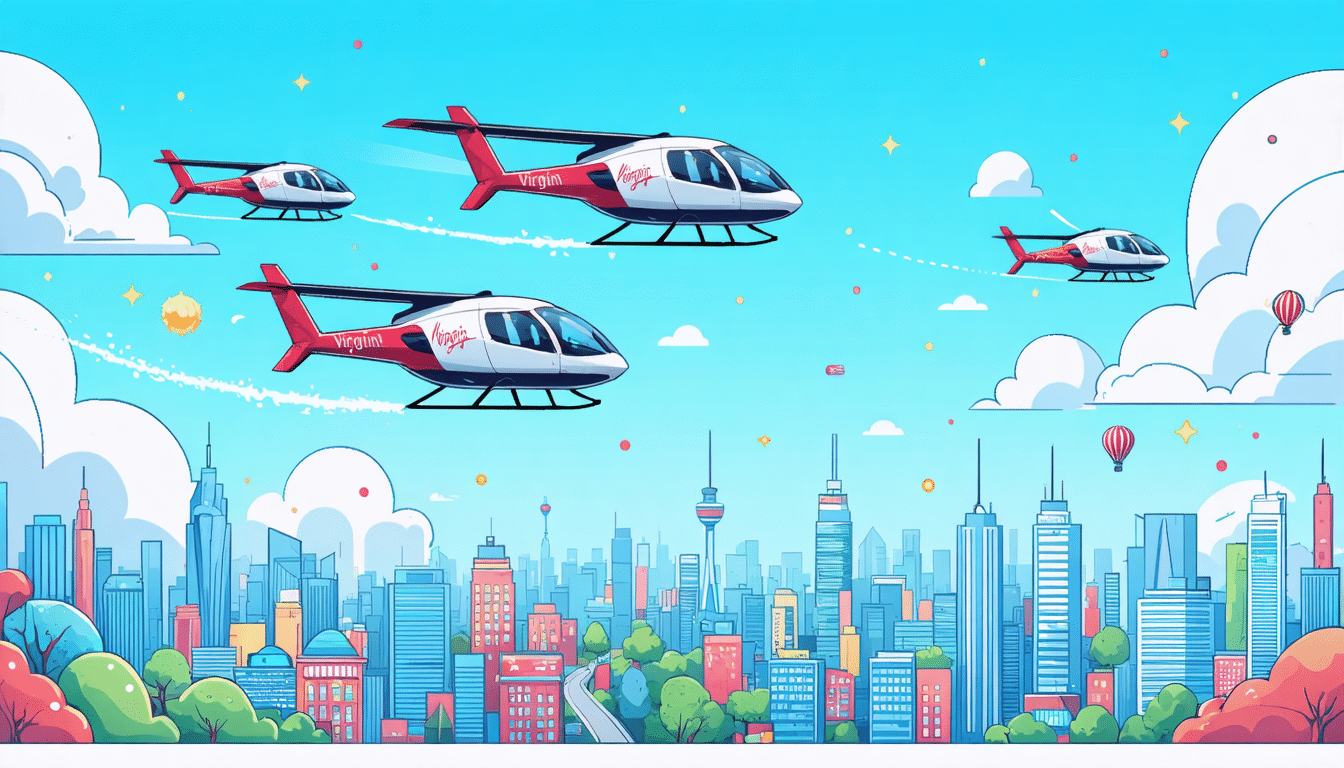 découvrez le futur du transport aérien avec virgin atlantic et son service innovant de taxi aérien électrique. une solution écologique et pratique qui révolutionne vos déplacements dans les ciels. préparez-vous à une nouvelle expérience de voyage!