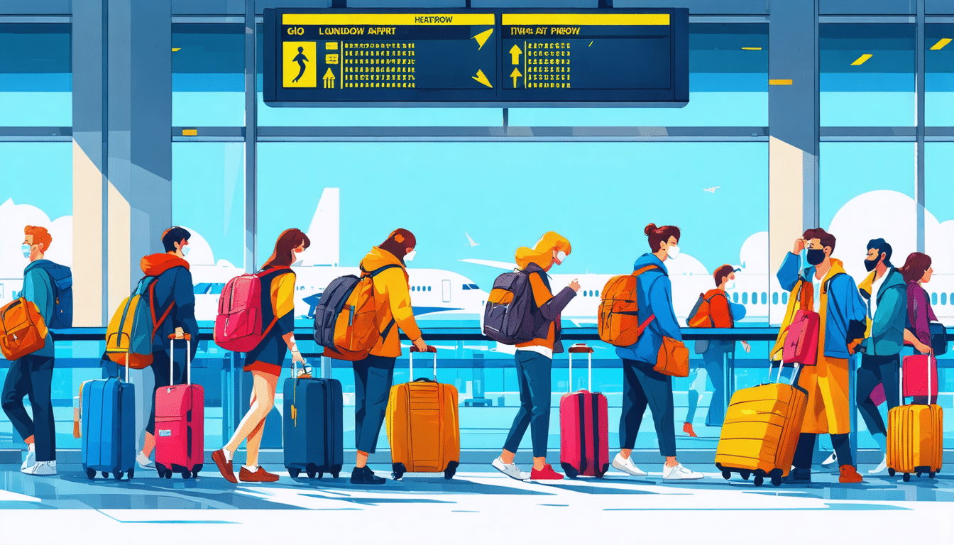 découvrez la situation préoccupante à heathrow, où les passagers se retrouvent immobilisés à londres. entre anxiété et acceptation, explorez les défis du voyage aujourd'hui et les réactions des voyageurs face à cette interruption inattendue.