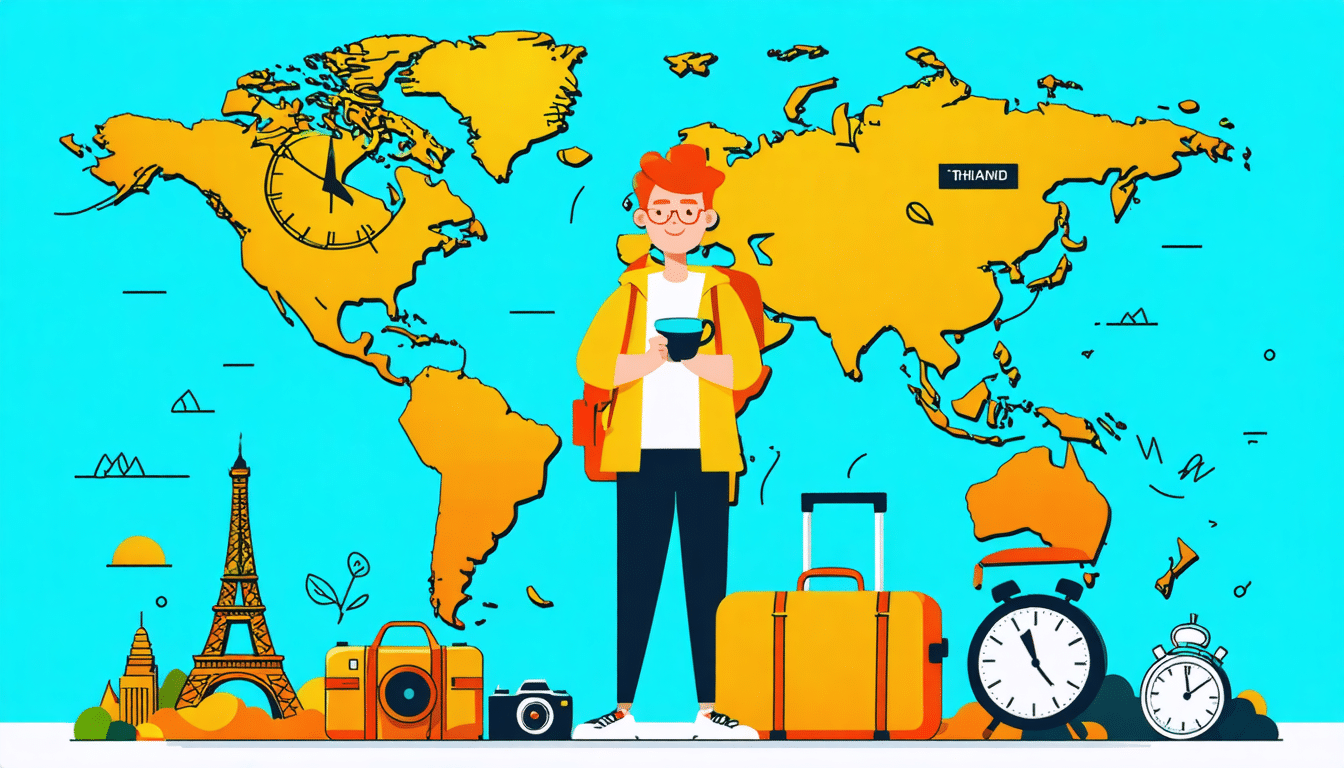 découvrez des conseils pratiques pour voyager sans stress entre la france et la thaïlande. apprenez à gérer le décalage horaire et à profiter pleinement de votre aventure tout en limitant la fatigue. suivez nos astuces pour un voyage serein et agréable.