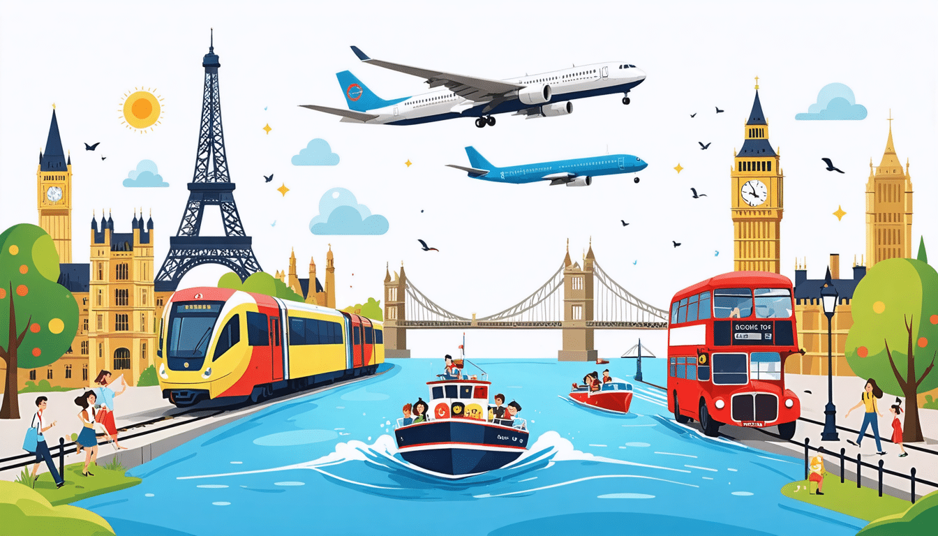 découvrez les meilleures options de transport entre paris et londres pour un voyage réussi. que vous cherchiez rapidité, confort ou économie, notre guide vous aide à choisir le mode de transport qui répondra à tous vos besoins pour un séjour inoubliable.