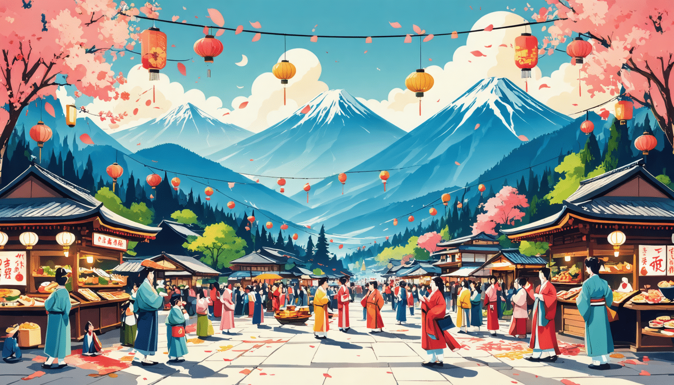 découvrez un coin paisible et montagneux du japon, où les festivals traditionnels vibrent au rythme des coutumes ancestrales et où les spécialités culinaires raviront vos papilles. une expérience authentique et immersive vous attend au cœur de cette région enchanteuse.