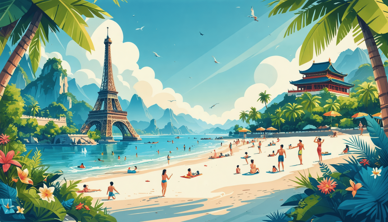 explorez les meilleures destinations pour vos vacances d'été et laissez-vous séduire par des paysages enchanteurs, des cultures fascinantes et des activités inoubliables. préparez-vous à vivre des moments d'évasion et de détente dans des lieux d'exception.