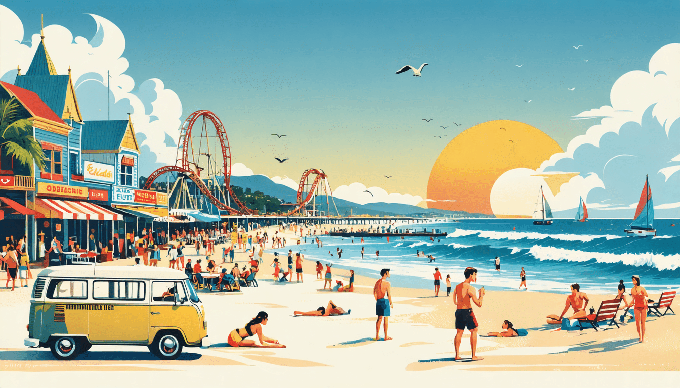 découvrez st kilda, le quartier animé en bord de mer de melbourne, à travers notre guide des 10 incontournables. plongez dans une ambiance vibrante avec des plages magnifiques, des restaurants raffinés et des attractions emblématiques. ne manquez pas cette expérience unique au cœur de la vie australienne!