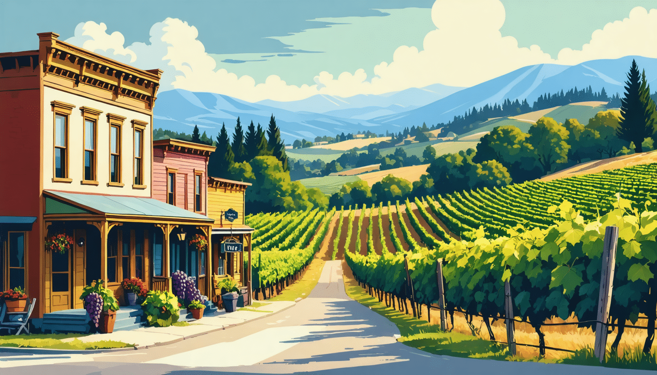 découvrez la petite ville la plus accueillante de l'oregon, où charme historique et paysages viticoles se rencontrent. plongez dans une atmosphère paisible, explorez ses ruelles pittoresques et savourez des vins exquis au cœur de cette région unique.