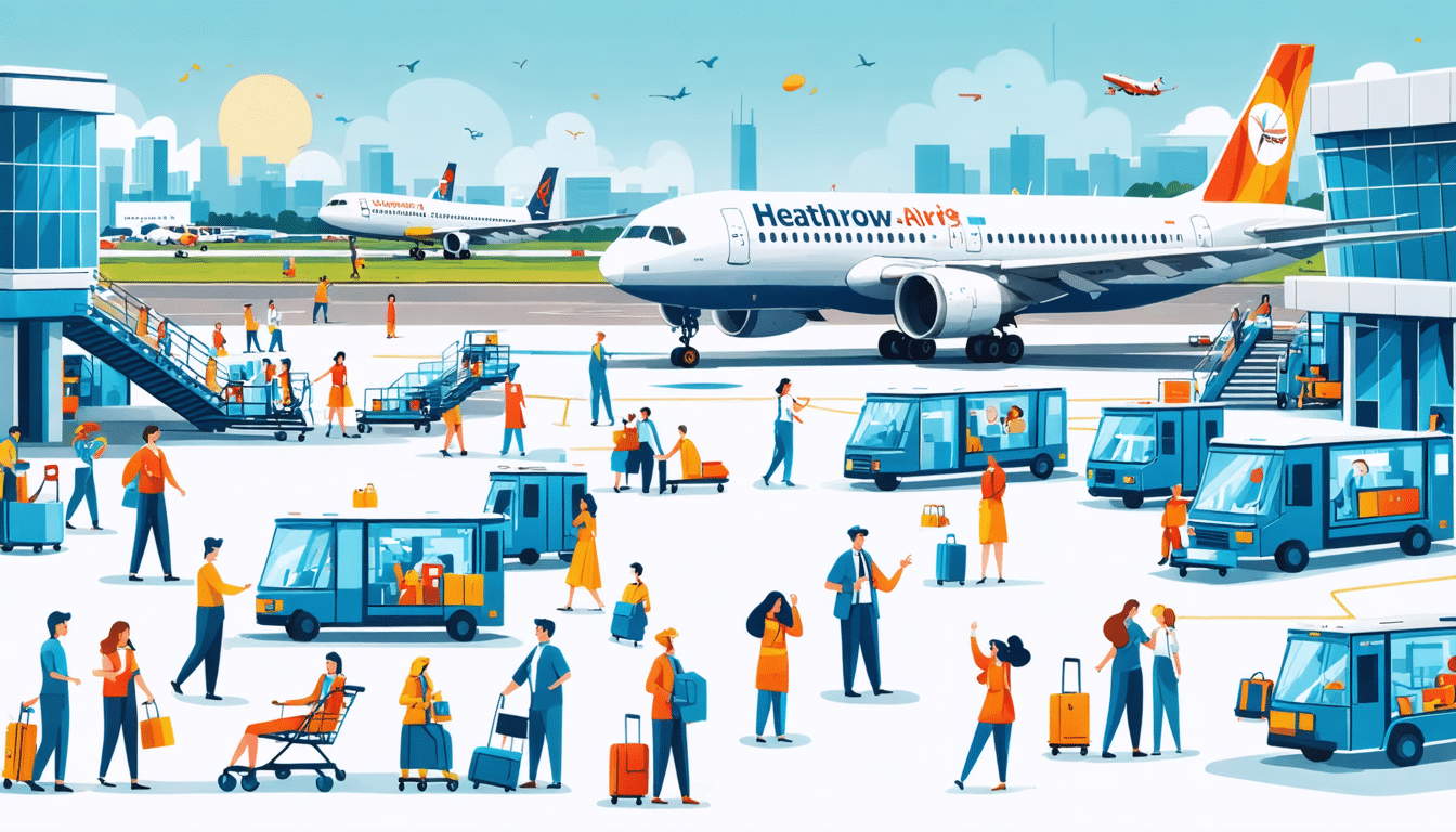 l'aéroport d'heathrow à londres annonce la reprise de ses vols suite aux perturbations mondiales provoquées par un incendie. découvrez les informations importantes sur les horaires, les mesures de sécurité en place et les conseils pour les voyageurs.