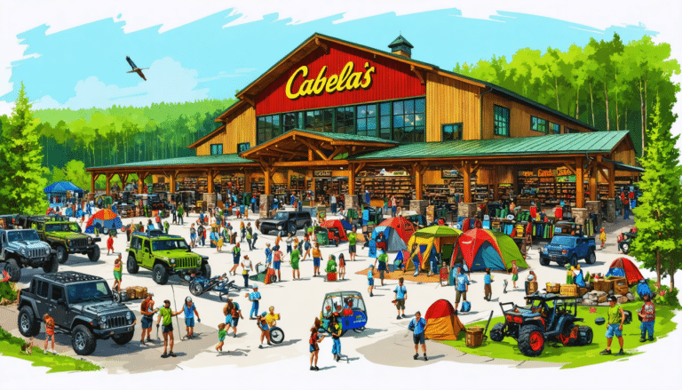 découvrez le plus grand cabela's d'amérique en pennsylvanie, un véritable paradis de shopping pour les passionnés de plein air. explorez une vaste sélection d'équipements, de vêtements et d'accessoires pour vos aventures en nature.