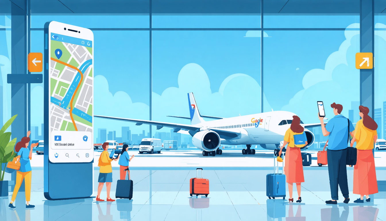 découvrez une fonctionnalité astucieuse de google maps qui simplifie votre expérience des aéroports inconnus. naviguez en toute aisance grâce à des indications claires et des conseils pratiques pour rendre vos déplacements moins intimidants et plus agréables.