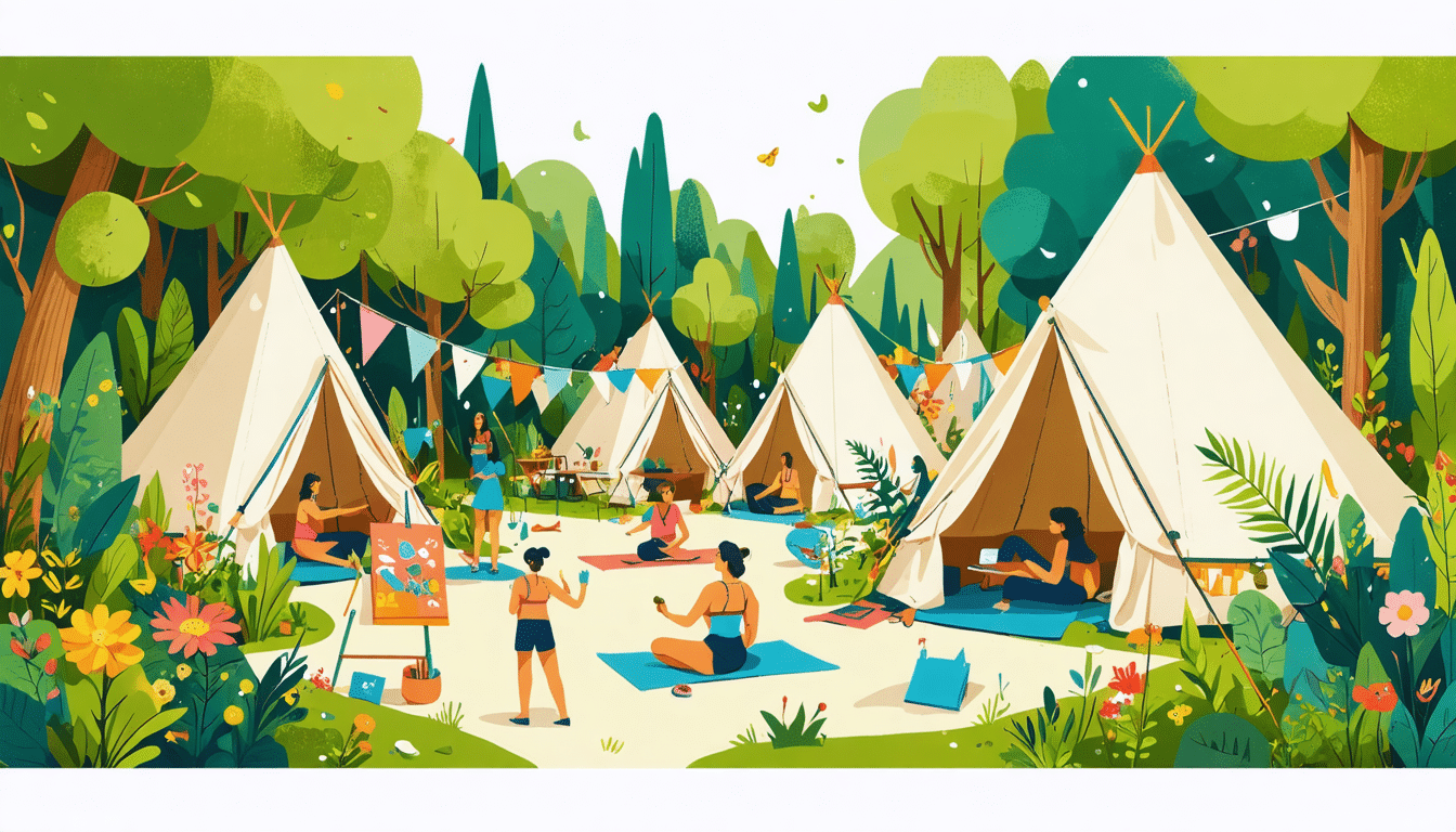 découvrez à vannes un projet innovant où des étudiants unissent voyage, bien-être et art pour créer un village temporaire. un lieu unique qui éveille la curiosité et invite à la découverte, mêlant créativité et inspiration dans un cadre enchanteur.