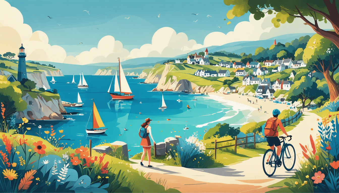 parcourez la bretagne à travers un itinéraire enchanteur de 40 escales, à la découverte de ses îles majestueuses. explorez des paysages à couper le souffle, des traditions authentiques et des joyaux cachés qui font de cette région un véritable trésor naturel et culturel.