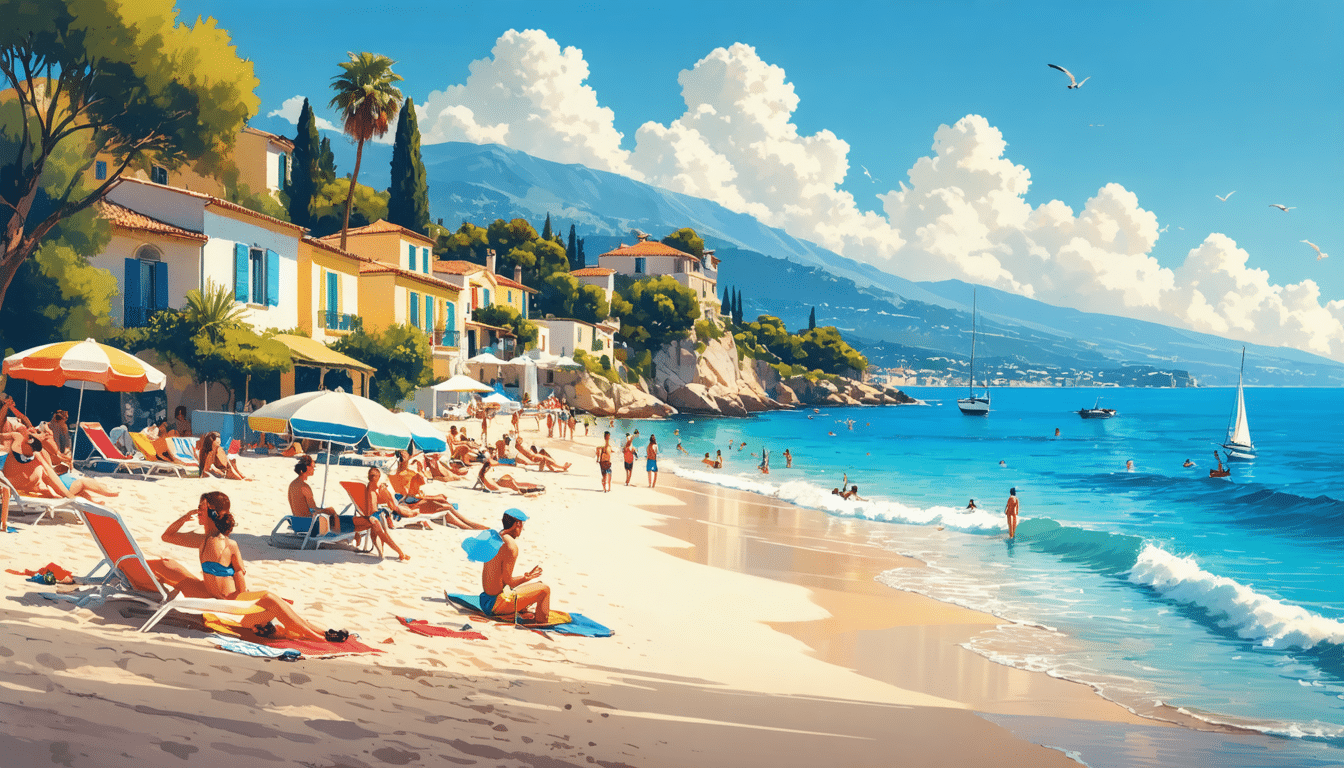 explorez les plages paradisiaques de la côte d'azur, où le soleil brille sur des eaux turquoise et des paysages à couper le souffle. découvrez des criques secrètes, des vacances de rêve et tout le charme de la riviera française.