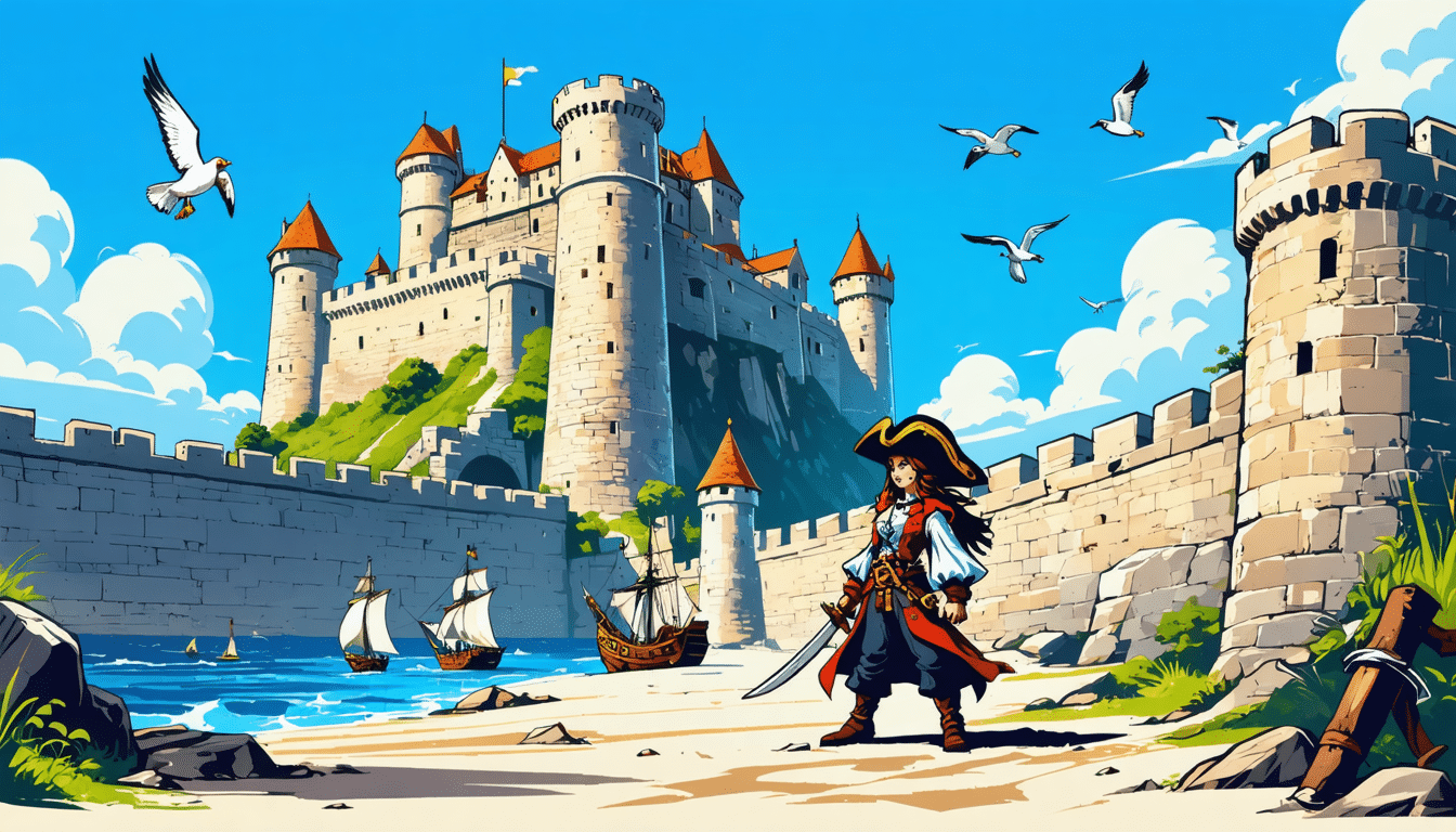 explorez les 426 mètres de remparts de cette majestueuse forteresse bretonne et plongez dans l'histoire fascinante de la femme pirate la plus redoutable. un voyage captivant au cœur de l'histoire et des légendes maritimes.