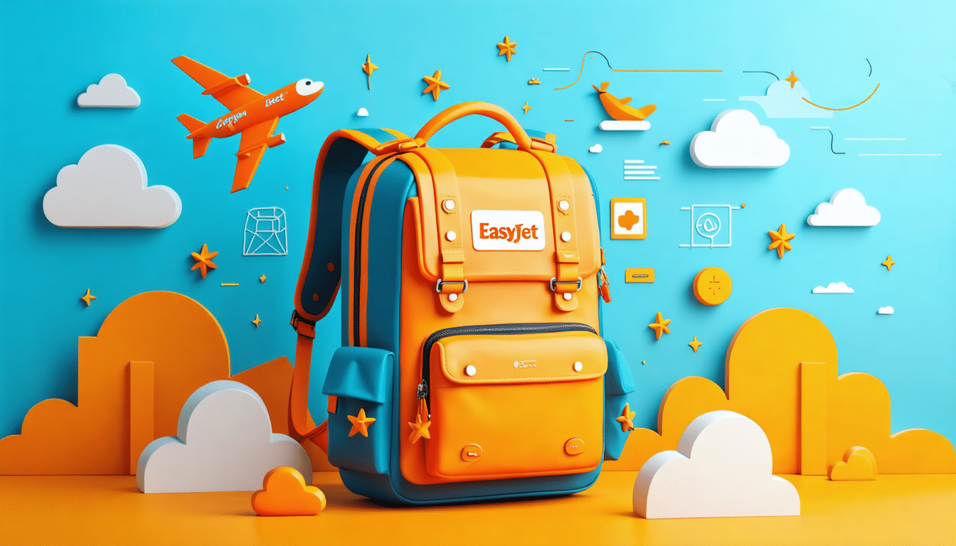 découvrez l'offre exceptionnelle d'amazon sur le sac à dos de voyage easyjet, un accessoire très recherché pour vos aventures. profitez d'une qualité supérieure et d'un design pratique pour voyager avec style et confort.