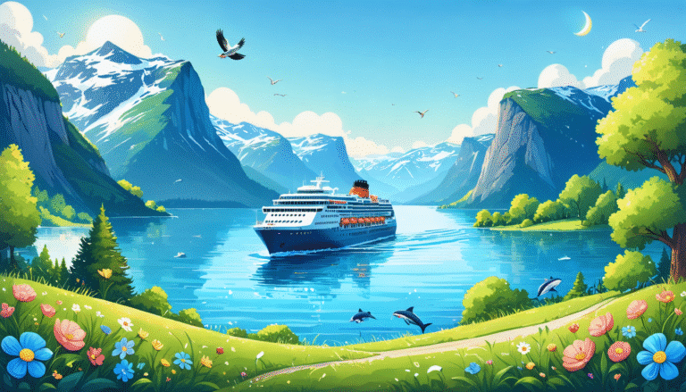 découvrez les merveilles des fjords lors d'une croisière printanière mémorable avec ambassador cruise line à bord de l'ambience. profitez de paysages à couper le souffle, d'activités enrichissantes et d'une expérience inoubliable en mer.