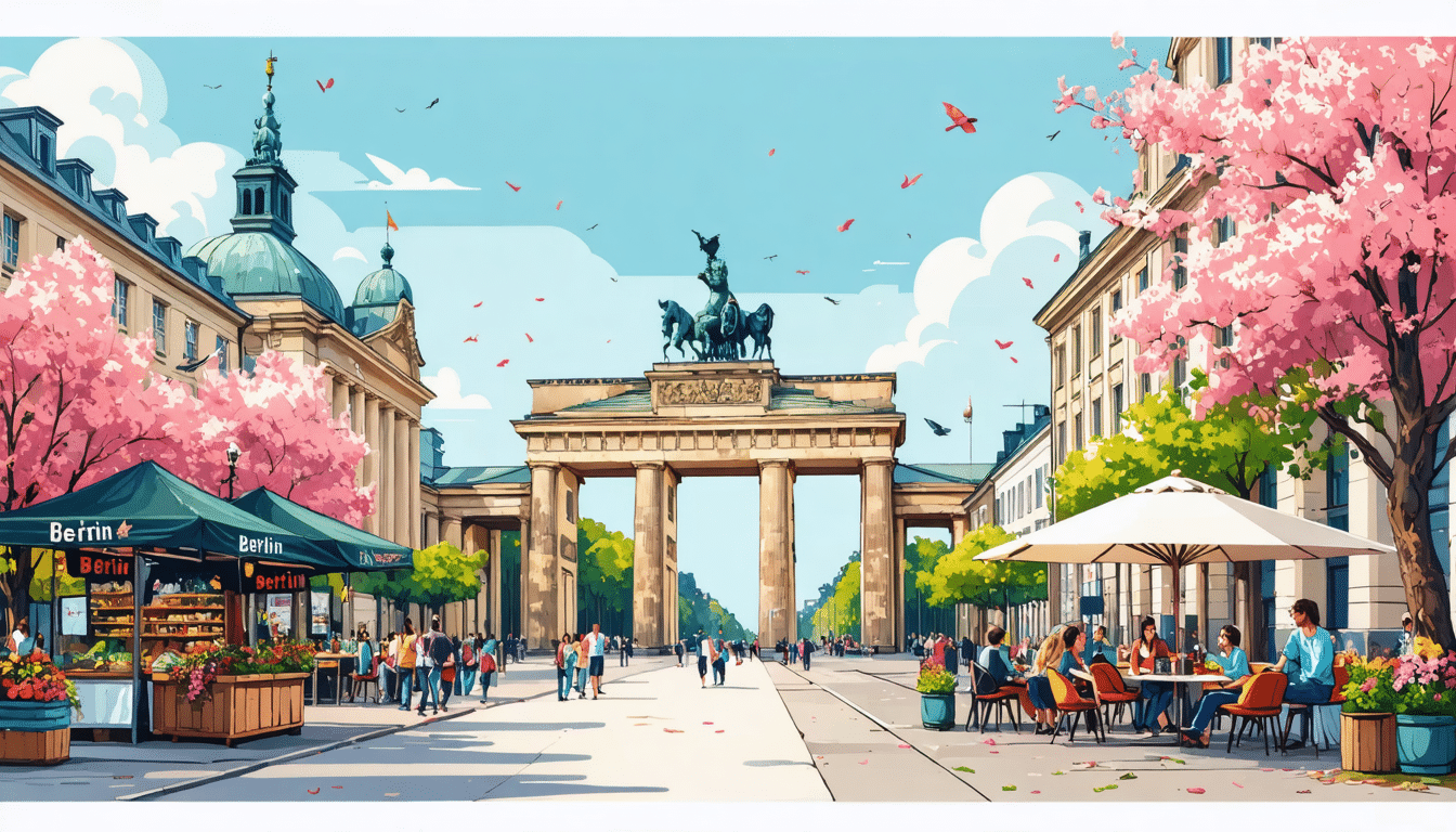 découvrez les 10 nouvelles adresses incontournables à berlin pour un week-end printanier inoubliable. entre cafés tendance, boutiques originales et activités en plein air, plongez au cœur de la capitale allemande et profitez d'une escapade riche en découvertes et en fraîcheur.