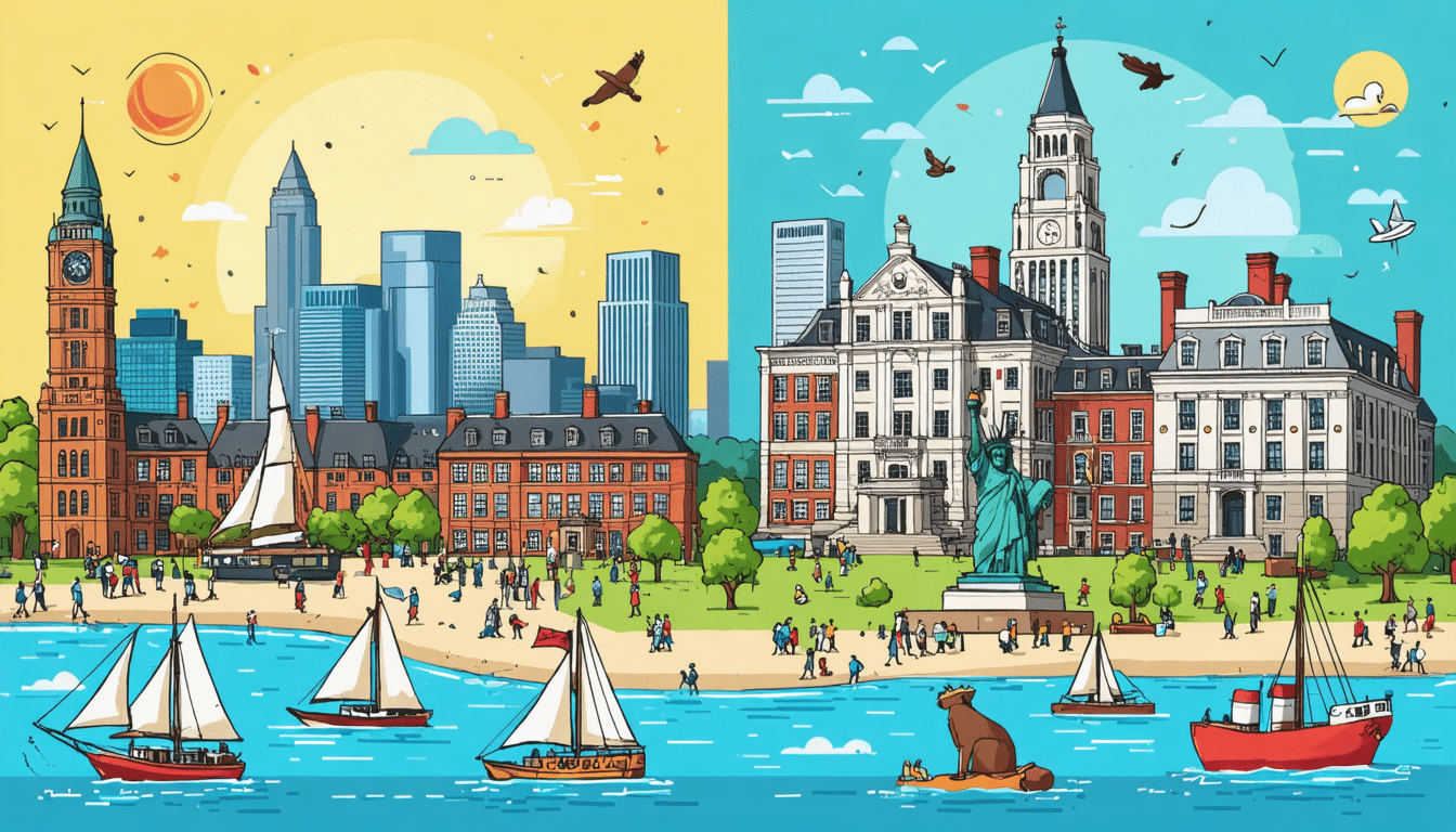 découvrez notre guide complet pour choisir entre boston et philadelphie lors de votre escale sur la côte est des états-unis. explorez les attractions historiques, la culture vibrante et les délices culinaires de chaque ville, pour faire le meilleur choix selon vos préférences et vos envies de voyage.