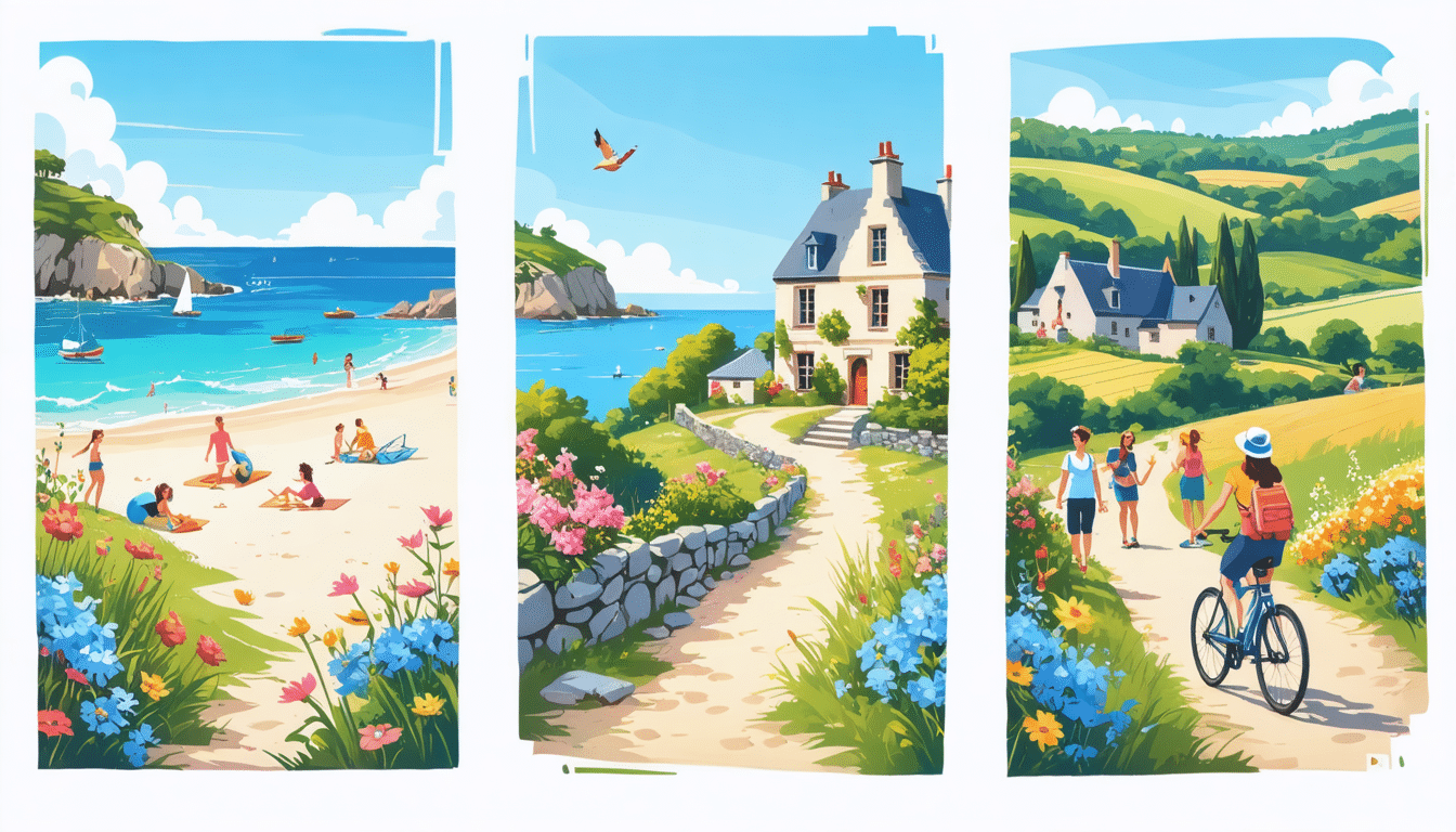 découvrez les 3 destinations incontournables en bretagne qui séduisent les vacanciers avec des avis parfaits. plages magnifiques, paysages pittoresques et activités variées vous attendent dans ces lieux prisés qui attirent déjà la foule. préparez-vous à vivre des moments inoubliables en bretagne !