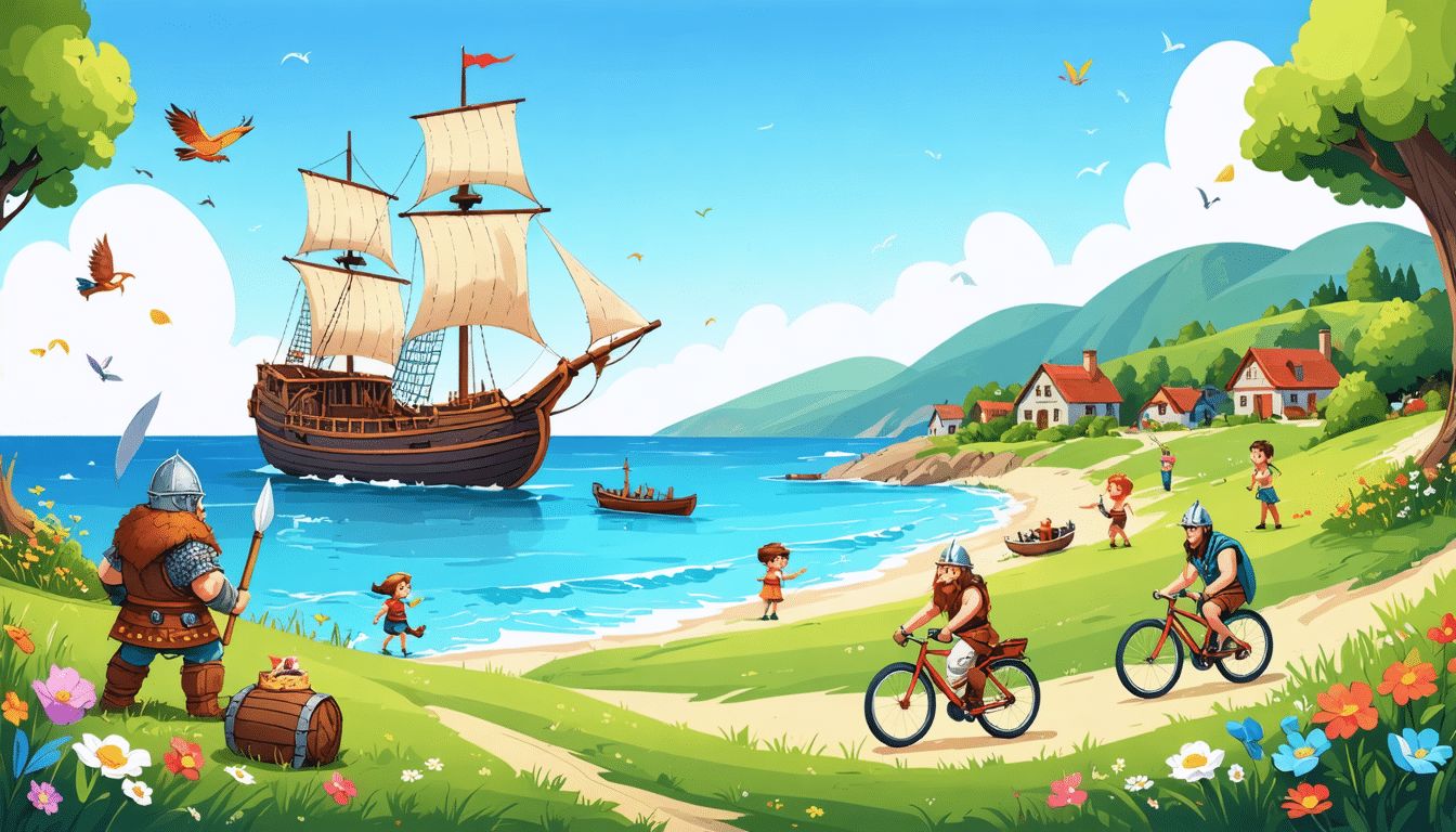 partez à la découverte des fascinantes légendes vikings et profitez d'escapades inoubliables dans le pays de paimpol. explorez des activités variées pour des vacances de printemps enrichissantes, alliant nature, culture et histoire.