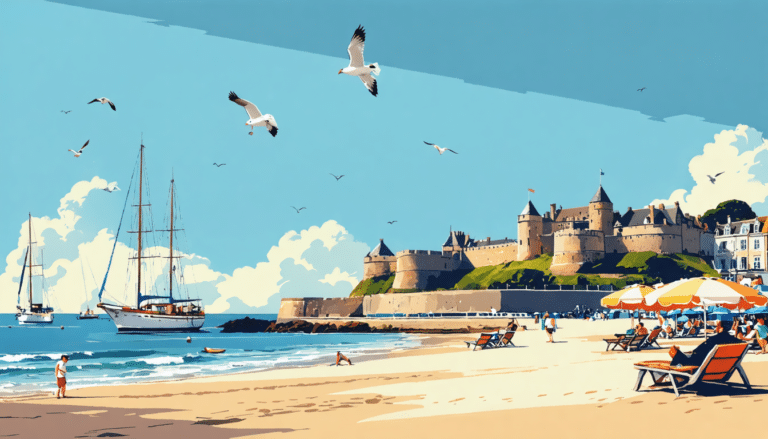 plongez dans l'univers enchanteur de saint-malo, une destination idéale pour une escapade revitalisante à seulement une heure de rennes. explorez ses plages dorées, son riche patrimoine historique et savourez des spécialités locales. offrez-vous un moment de détente au bord de la mer.