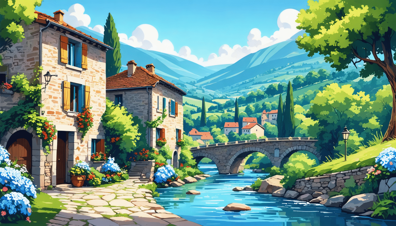 explorez ce village pittoresque de l'aveyron, reconnu comme l'un des plus beaux de france, où chaque ruelle raconte une histoire et chaque panorama éblouit. préparez-vous à être émerveillé par ses paysages enchanteurs et son patrimoine riche.