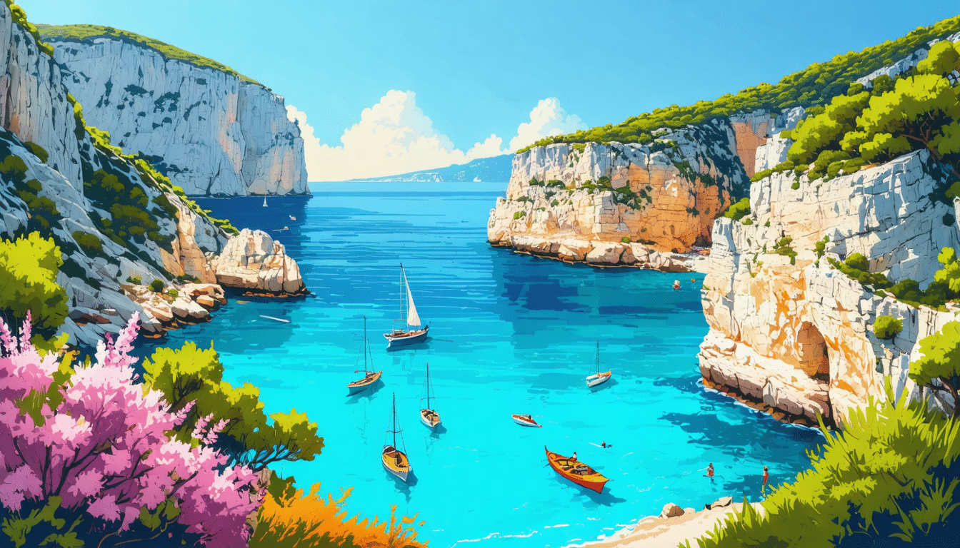 explorez une calanque marseillaise d'une beauté rare, un trésor naturel encore préservé. plongez dans ses eaux cristallines, admirez ses paysages époustouflants et laissez-vous séduire par le charme authentique de ce coin de paradis.